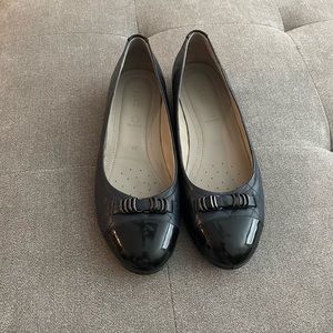 Ecco Touch Ballerina blue flat 9.5
